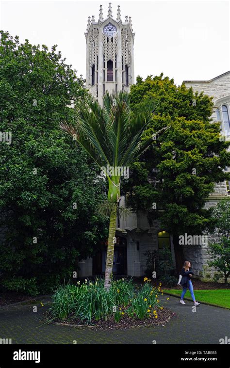 University Auckland Clock Tower Hi Res Stock Photography And Images Alamy