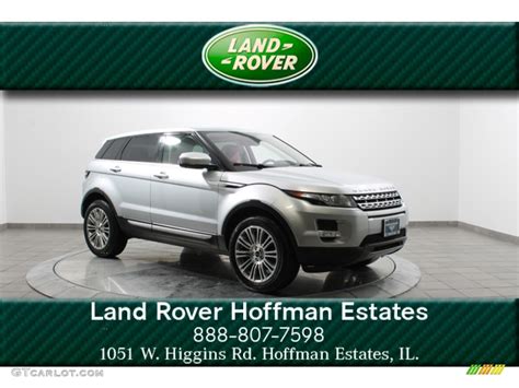 2012 Indus Silver Metallic Land Rover Range Rover Evoque Prestige