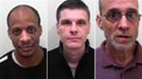 Police hunting for three dangerous prisoners after they flee open jail ...