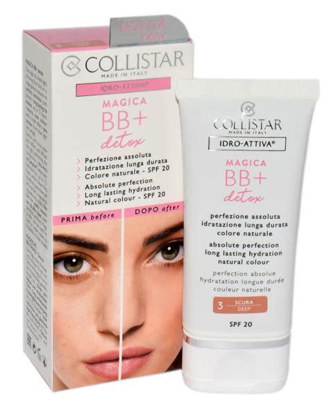 Collistar Magica BB Detox krem koloryzujący 3 Dark SPF 20 50 ml