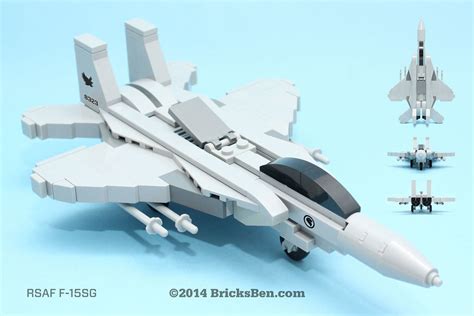 Bricksben Lego Rsaf F 15sg Fighter Aircraft Enter The Ea Flickr