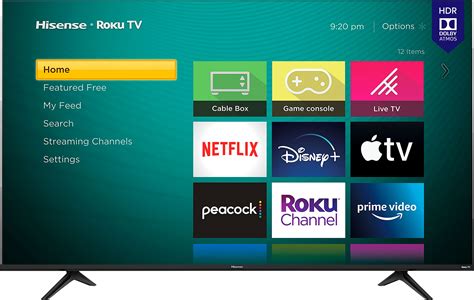 Customer Reviews Hisense Class R G Series Led K Uhd Smart Roku Tv