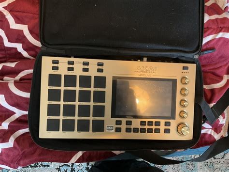 Akai Mpc Live Sampler Gold Ebay