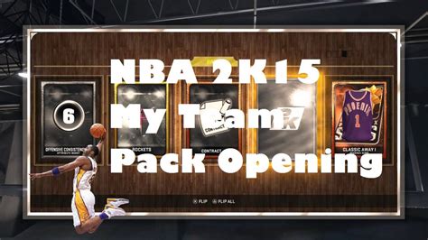 NBA 2K 15 My Team Pack Opening YouTube