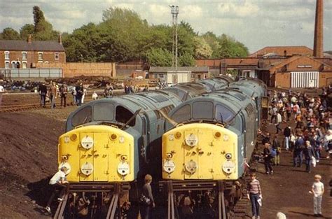 Class 40 S Crewe Works 1984 At The Crewe Works Open Day  Flickr