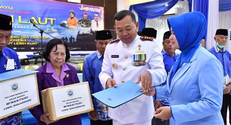 Peringati HUT Ke 77 TNI AL Lanal Banjarmasin Gelar Syukuran Up2date Id