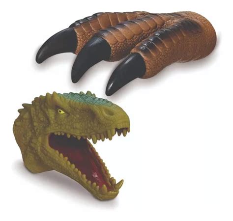 Kit Garra Fantoche Tiranossauro Rex Boneco Dinossauro Mercadolivre