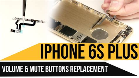 IPhone 6s Plus Volume Buttons Replacement Video Guide YouTube