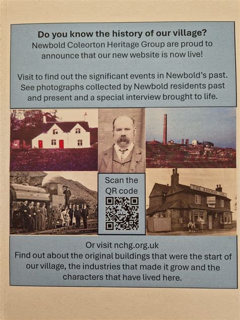 Newbold Coleorton Heritage Group | Facebook
