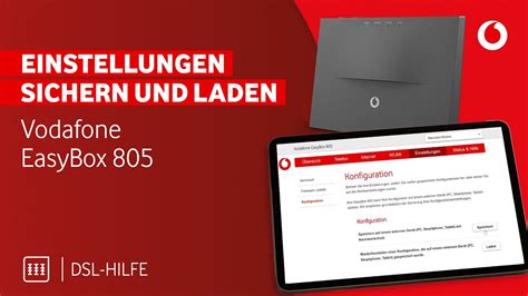 Vodafone Easybox 805 Einstellungen Speichern Youtube