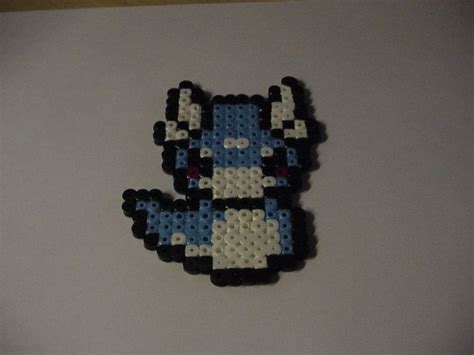 Dratini Perler Beads By Blackdevil On Deviantart Perler Beads