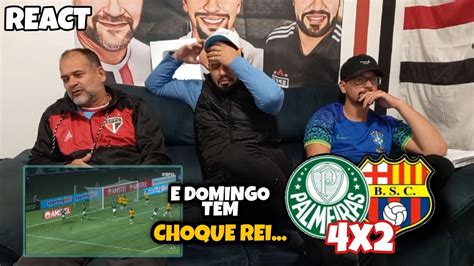 REACT PALMEIRAS 4X2 BARCELONA EQU SEGUNDO TEMPO AVASSALADOR E