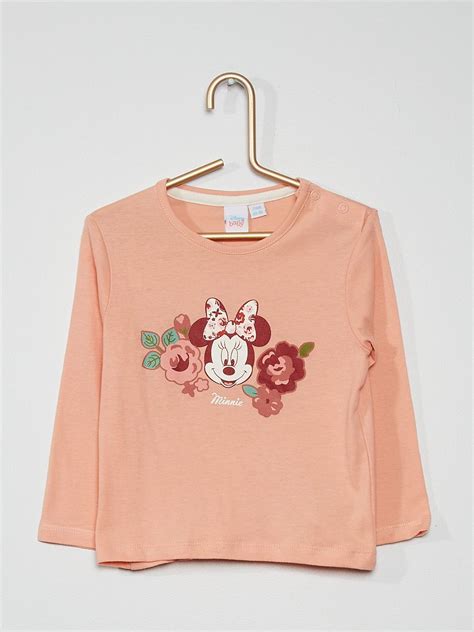 Camiseta Minnie Rosa Kiabi