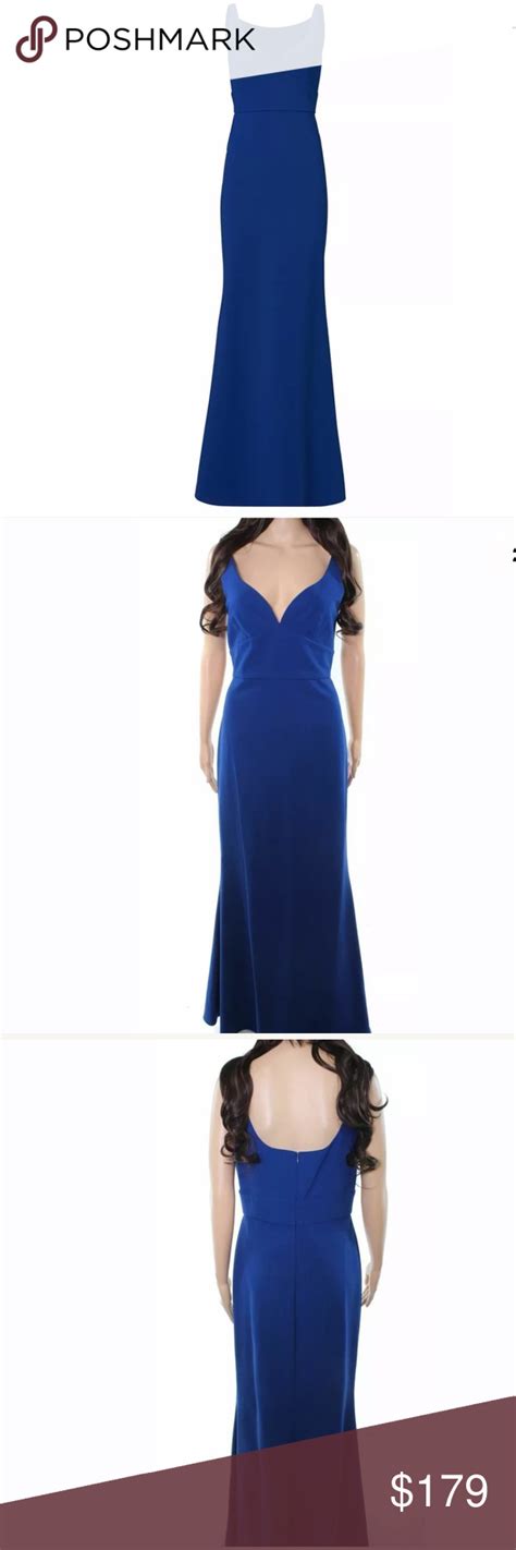 Jill Stuart Blue Gown Sweetheart Mermaid Dress 4 Mermaid Dress Blue