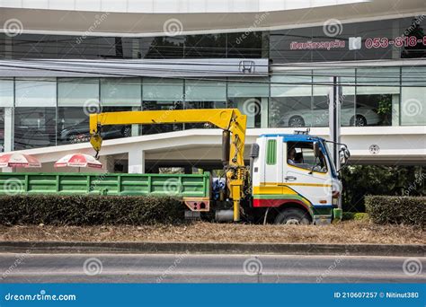 Private Mitsubishi Fuso Cargo Truck Editorial Photography - Image of ...