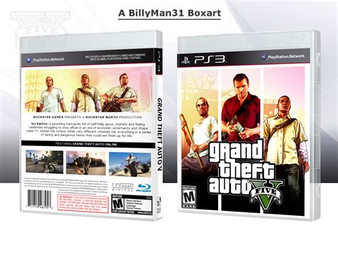 Viewing Full Size Grand Theft Auto V Box Cover