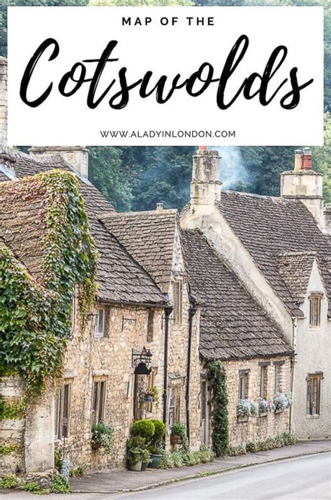 Cotswolds Map - Interactive Map of Cotswolds Villages, Attractions & More