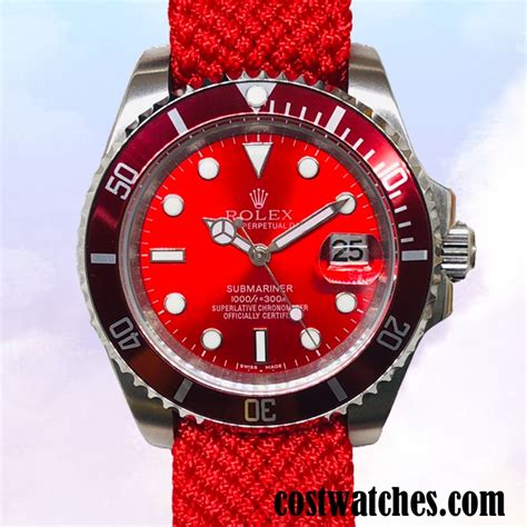 Rolex Submariner 116610Coke Herren Rolex Calibre 2813 Rot Rotes