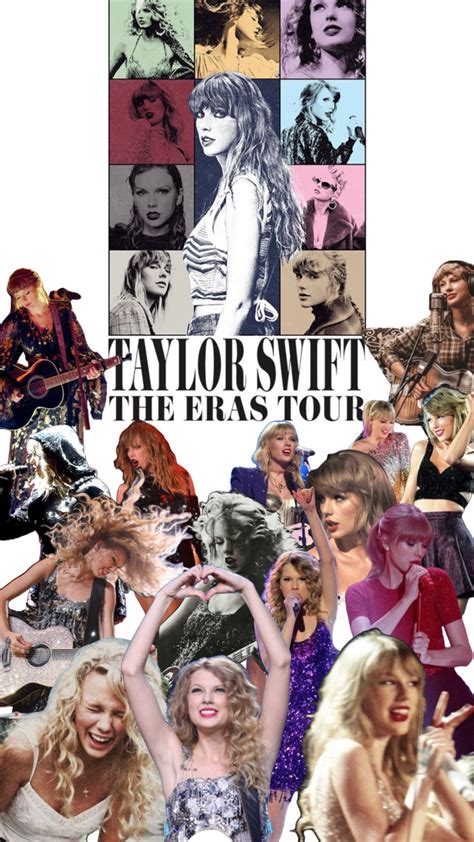 Taylor Swift The Eras Tour Collage