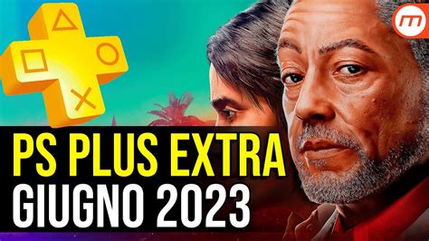 PlayStation Plus EXTRA E PREMIUM Nuovi Giochi PS4 E PS5 Giugno 2023