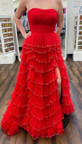 Sherri Hill 56159 Red Rsg Formals