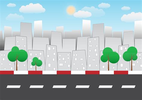 cartoon city background 2285092 Vector Art at Vecteezy