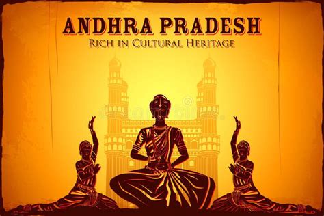 Culture Of Andhra Pradesh Stock Illustration Illustration Of