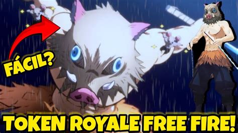 Testando O Evento Token Royale Tentando Pegar A Skin Do Ynosuke Youtube