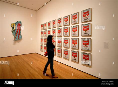 Andy Warhol Museum Of Modern Arts New York Stock Photo Alamy