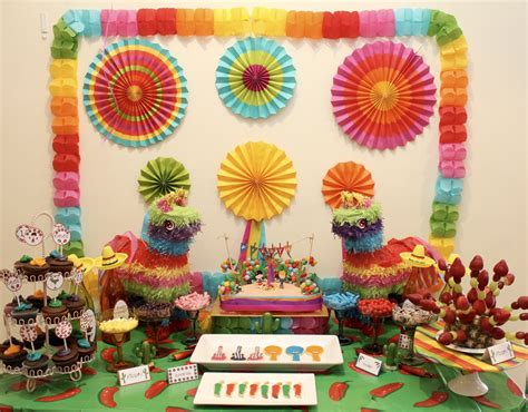 Mexican Party With Dessert Table And Games — Chic Party Ideas