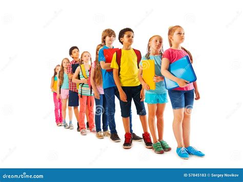 Gallery For > Children Standing In Line Clipart