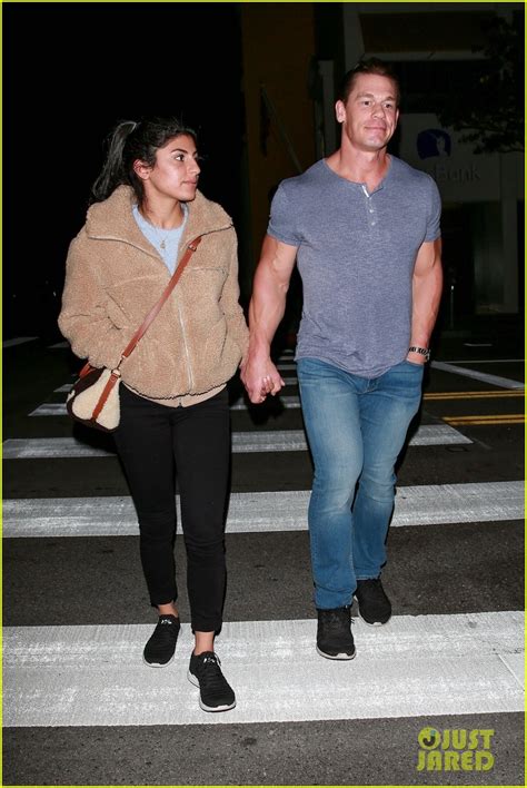 John Cena And Girlfriend Shay Shariatzadeh Keep Close On Dinner Date