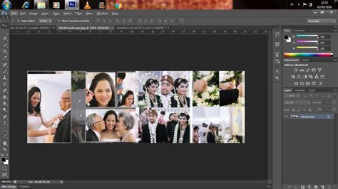 Cara Membuat Kolase Wedding Dengan Photoshop Hd Terbaru Kumpulan