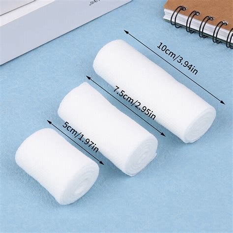 1Roll PBT Elastic Bandage Skin Friendly Breathable First Aid Kit Gauze