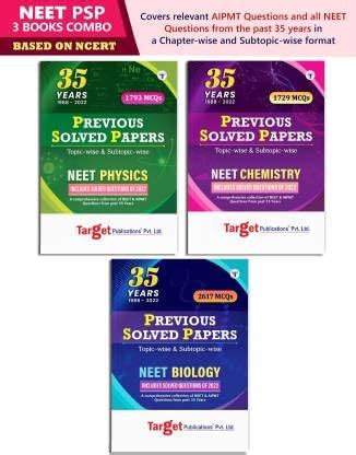 Years Neet And Aiims Aipmt Pcb Physics Chemistry Biology