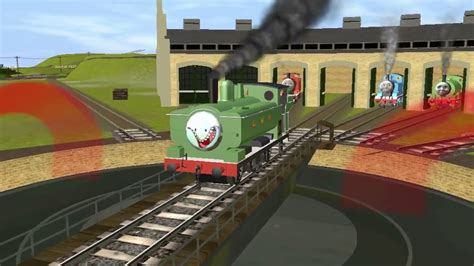 Duck The Great Western Engine In Trainz With Bubbles Face Youtube