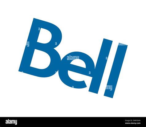 Bell Canada, rotated logo, white background B Stock Photo - Alamy