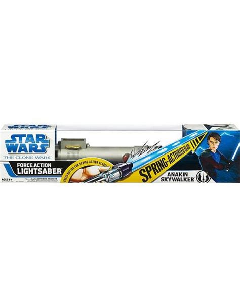 Star Wars Clone Wars Anakin Skywalker Force Action Lightsaber ...