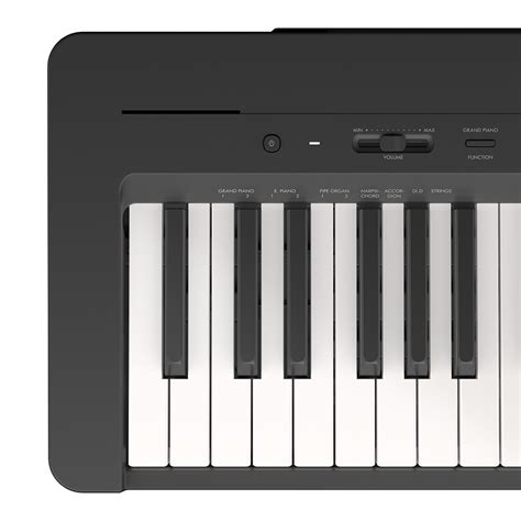 Piano Digital P 145B Preto 88 Teclas Sensitivas Fonte E Pedal Yamaha