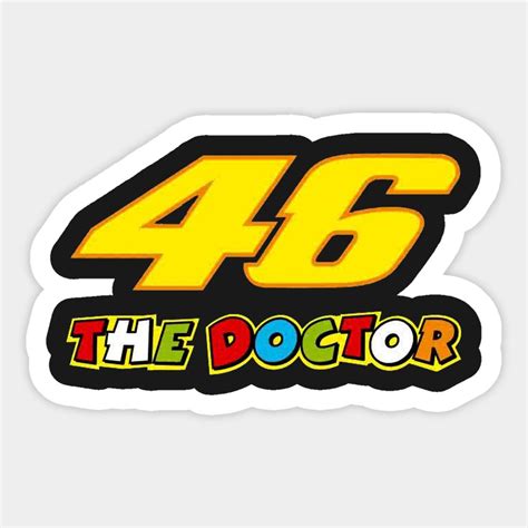 The Doctor Sticker Valentino Rossi