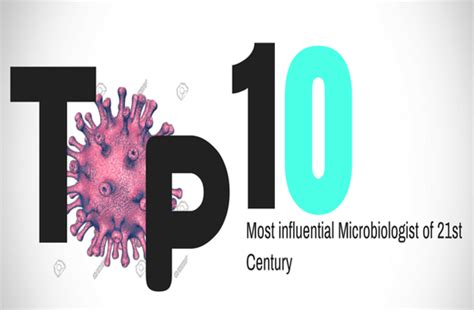 Top 10 most influential Microbiologist of 21st Century