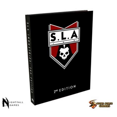 Sla Industries Limited Edition Rpg Core Rulebook 2nd Edition