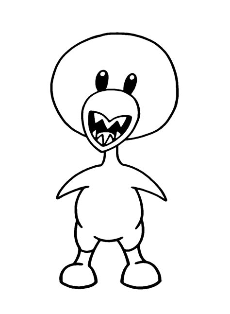 Yellow Rainbow Friends Roblox Coloring Page Coloring Pages – Confopay