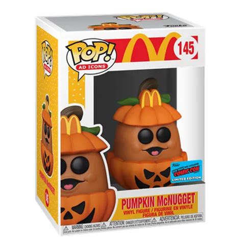 Verified Pumpkin McNugget NYCC By Funko Pop Whatnot