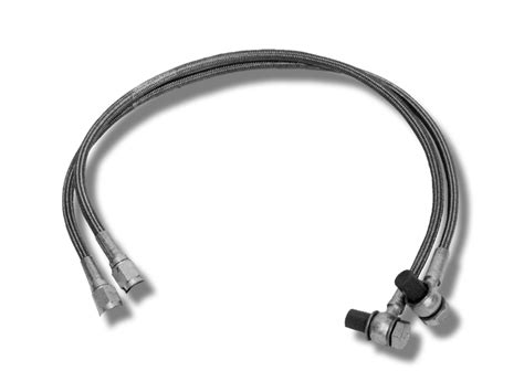 1113dr Braided Stainless Steel Brake Hose Kit Pete And Jakes Hot Rod Parts