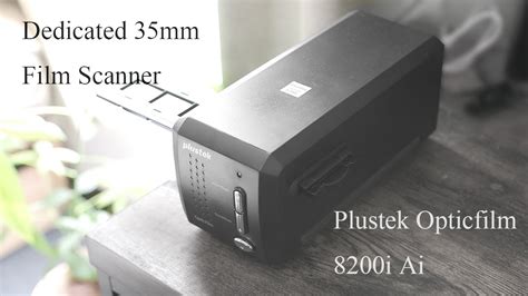 Plustek Opticfilm 8200i Ai Dedicated 35mm Film Scanner - YouTube