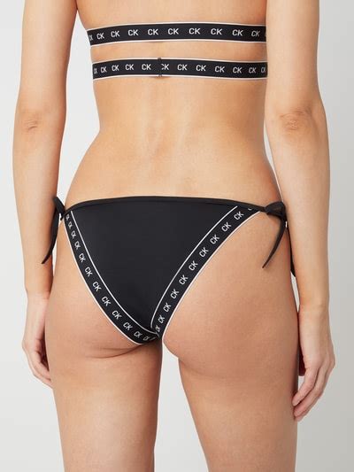 Calvin Klein Underwear Bikini Slip Zum Binden Black Online Kaufen