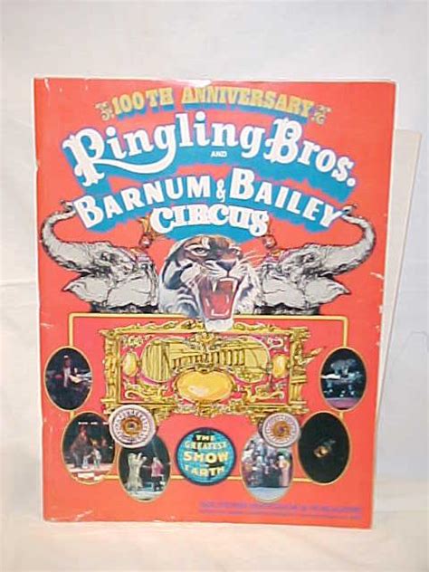 Ringling Bros And Barnum Bailey Circus Magazine 100th Anniversary Von