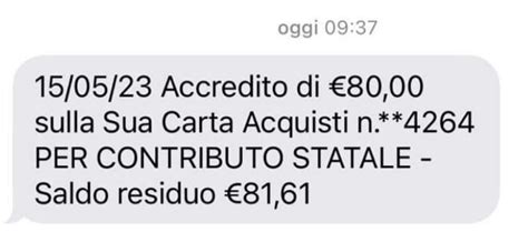 Carta Acquisti Maggio Nuovi Pagamenti