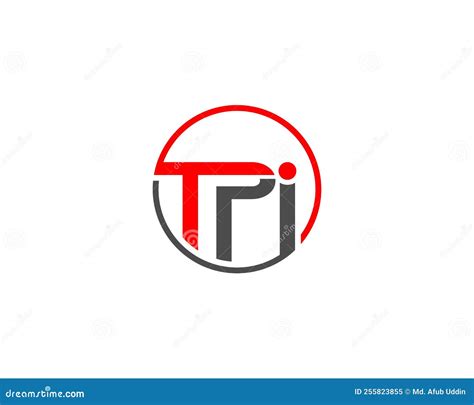 Initial Letter TPI Logo Design Stock Vector - Illustration of line, style: 255823855